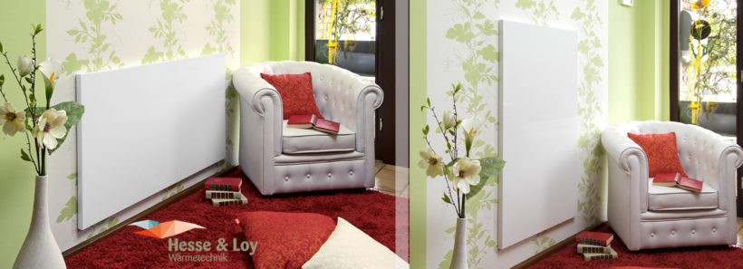 Design Infrarot Wohnraumheizung